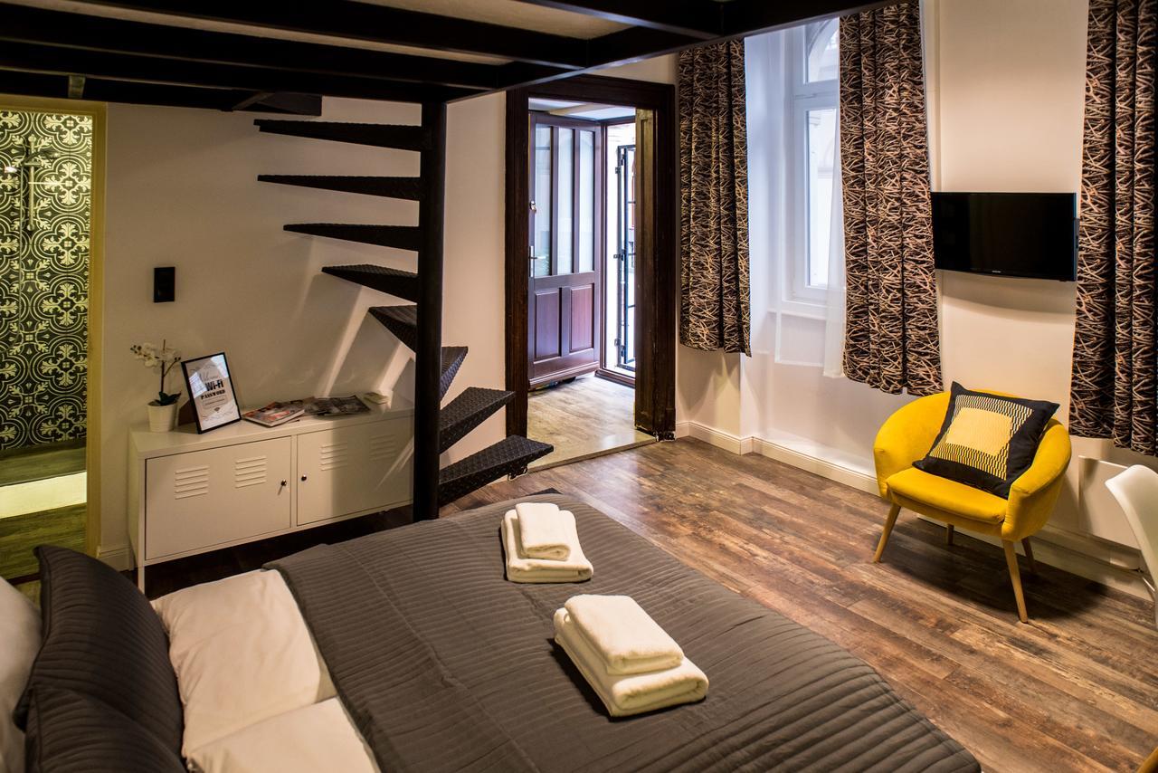 בודפשט Very Stylish And Fresh Studio Home In The Center מראה חיצוני תמונה