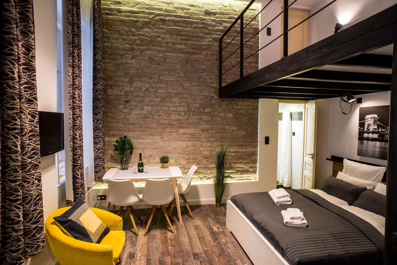 בודפשט Very Stylish And Fresh Studio Home In The Center מראה חיצוני תמונה